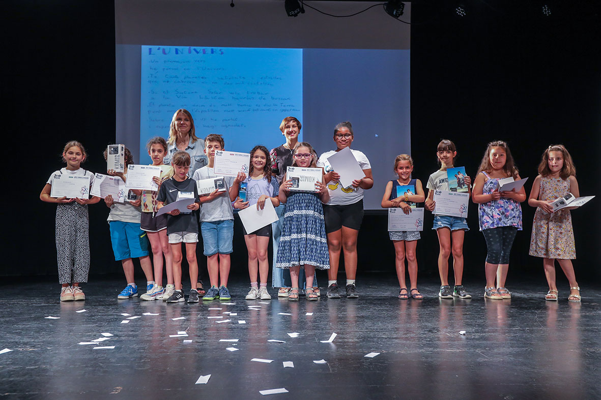 Guanyadores i guanyadors de la 35a edició dels Jocs Florals Escolars