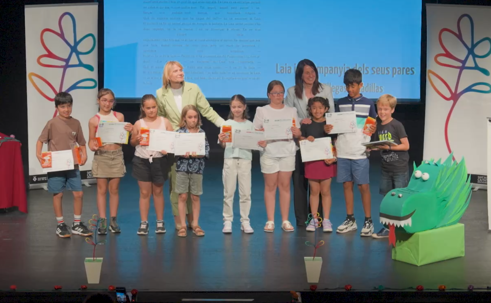 Guanyadores i guanyadors de la 38a edició dels Jocs Florals Escolars